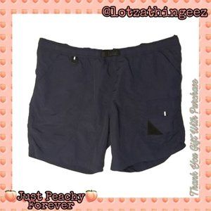 Eddie Bauer Mens Hiking Fishing Shorts XXL Blue